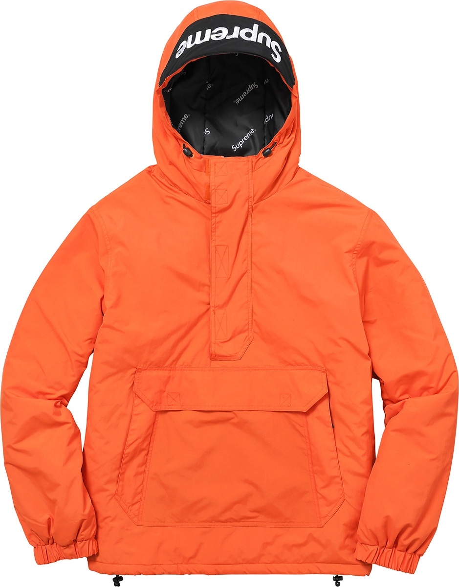 Hooded Logo Half Zip Pullover view 13